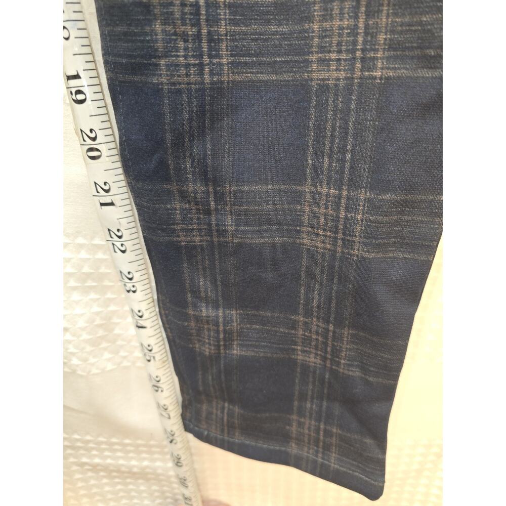 Nine West Ponte Heidi Pants Size 14 Womens Plaid - Picture 5 of 10
